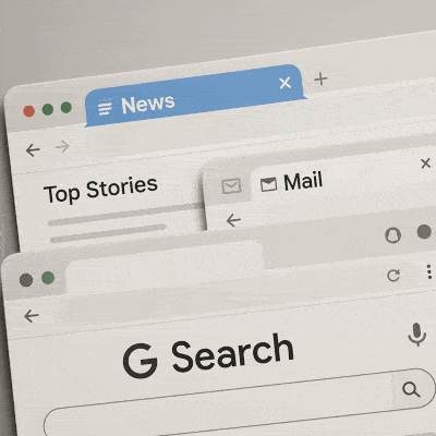 Your browser tabs right now look like: